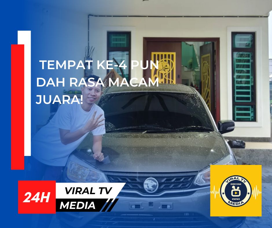 TEMPAT KE-4 PUN DAH RASA MACAM JUARA!